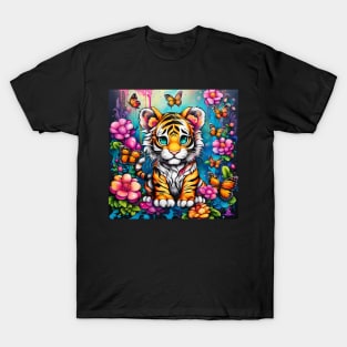 VIBRANT VISIONS (BABY TIGER) T-Shirt